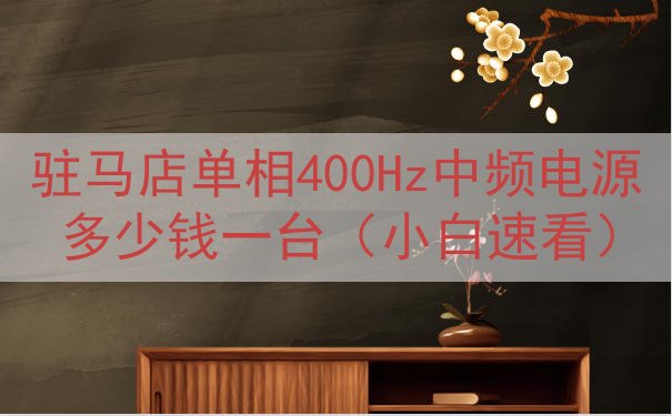 驻马店单相400Hz中频电源多少钱一台（小白速看）