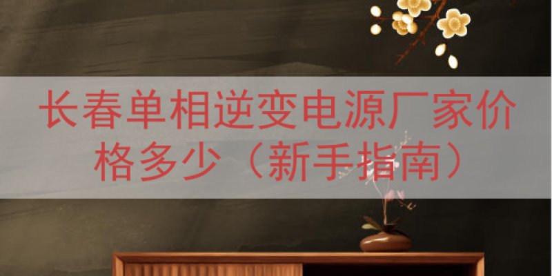长春单相逆变电源厂家价格多少（新手指南）
